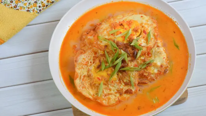 Telur Bumbu Gurih Santan