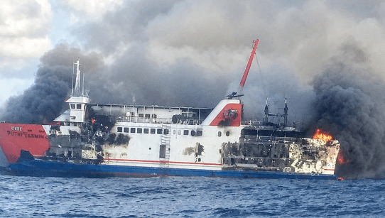 KMP Putri Yasmin Terbakar